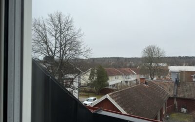 Renovering pågår, ett rum och kök